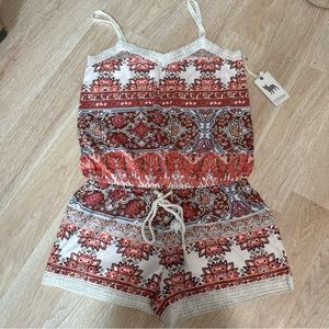 Nwt PJ Salvage Romper Size S